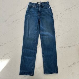 Madewell 25T Perfect Vintage Straight Jean